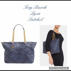 Tory Burch Lysa Satchel Crossbody Bag